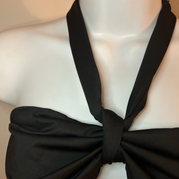 Black night out crop top - Picture 4 of 7